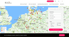Desktop Screenshot of golftyskland.se