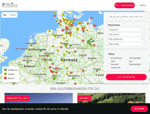 Tablet Screenshot of golftyskland.se