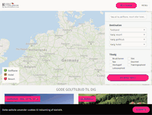 Tablet Screenshot of golftyskland.dk